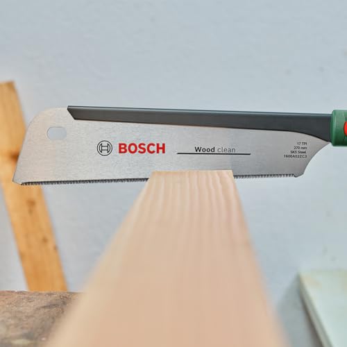 Bosch Japansäge Dozuki 270mm (Zugsäge für saubere und sehr präzise Schnitte in Holz und Kunststoff; Flexibles Sägeblatt aus SK5 Stahl… – Ansicht 2