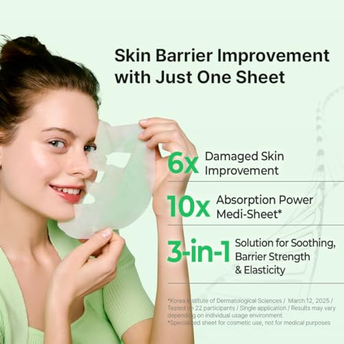 Z+piderm Zipiderm EGF Skin Barrier Hydration Set – Hydro Ampoule Serum + Dressing Sheet Masks (4EA), Korean Soothing & Moisture Barrier-Repair Duo for Sensitive & Dry Skin