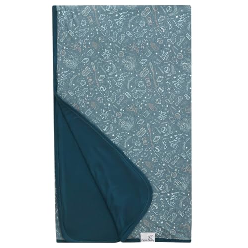 Image of Copper Pearl Hogwarts™ Premium Jumbo 3-Layer Blanket: Soft, Breathable Toddler Quilts, 46x46 Heavy Polyester/Rayon