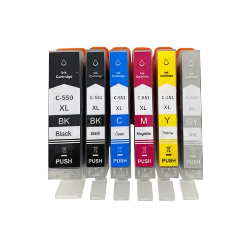 Cartouche encre PGI-550 CLI-551 compatible Canon Pixma MG5650 MX925