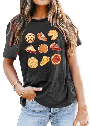 Image of Thanksgiving Shirts Women Turkey Gravy Beans and Rolls Tshirts Funny Turkey Graphic T-Shirt Family Thanksgiving Tops