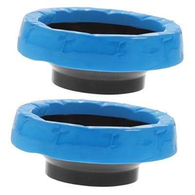 HYTROVE 2pcs Extra Thick Toilet Wax Ring Seal Kit Universal Toilet Flange Gasket Bolts Watertight Installation for Floor-Mounted