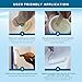 Ekopel Roll On Bathtub Refinishing Kit - Made in The USA - Odorless Tub and Tile Reglazing - 20X Thicker Than All Other Refinishing Kits (No Tools) - Gloss White