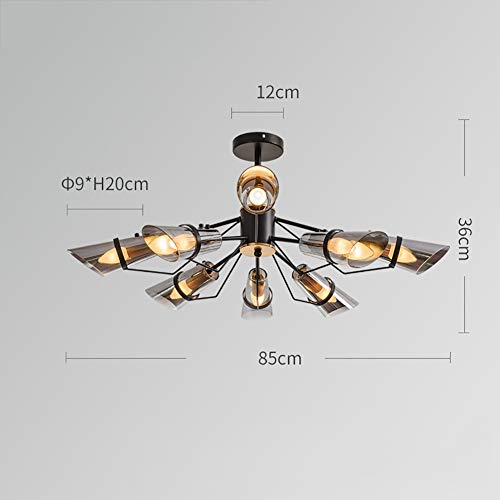 Pendentif de plafond industrie pour éclairer votre table à manger