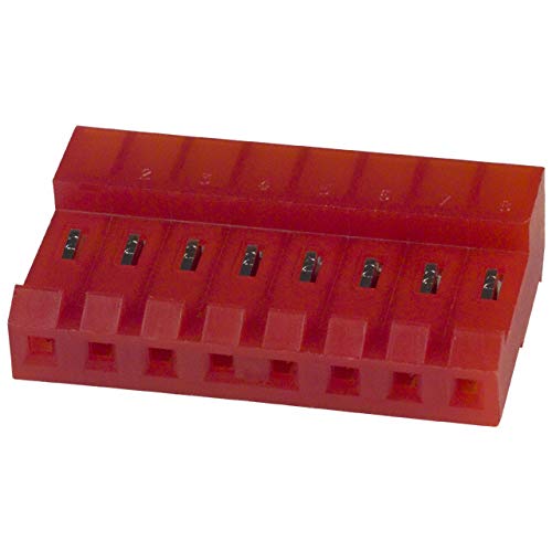 TE CONNECTIVITY 3-640428-8 8 Position Rectangular Receptacle Connector IDC Tin 22 AWG New Lot Quantity-25