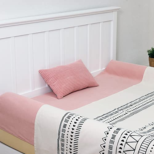 Protector de borde de cama para cuna y adultos con funda lavable 4