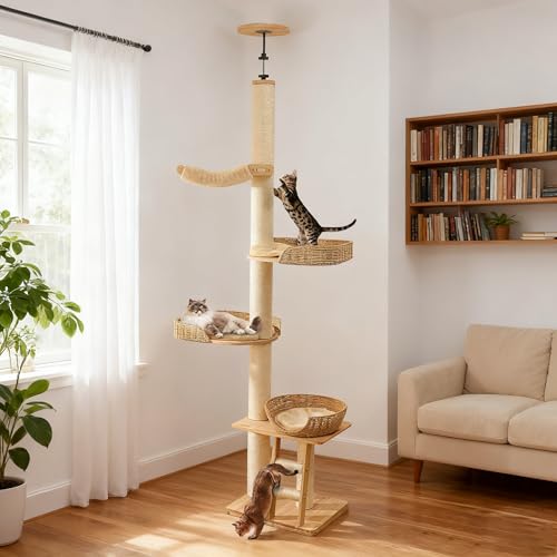 SHODMI Floor to Ceiling Cat Tree