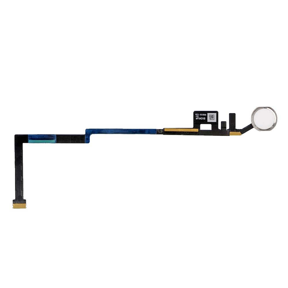 MMOBIEL Home Button Compatible with iPad 6 / iPad 5 - Flex Cable Connector - Replacement - Incl. Screwdrivers - White