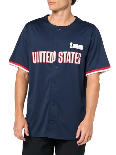 Image of Outerstuff FIFA World Cup 2026 Mens Short Sleeve Button Front Baseball Jersey