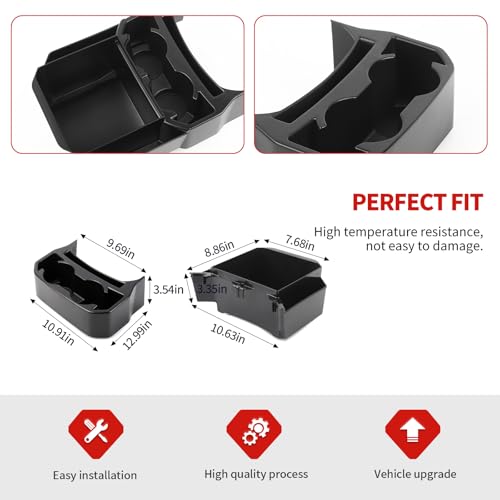 Portavasos trasero para Jeep Wrangler JL y Gladiator JT miniatura 3