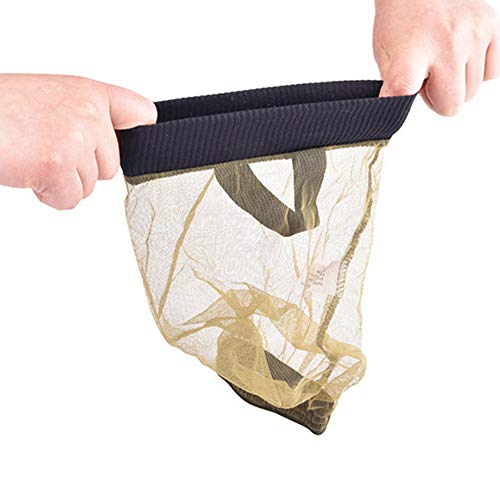 Festnight Anti-mosquiteiro malha polainas polainas mangas bug capas para acampamento ao ar livre cam