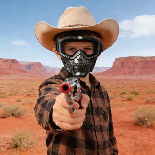 Image of Paintball Mask Anti Fog,Tactical Full Face Mask Ski Mask Goggles Detachable Adjustable,Motorcycle Riding Face Protection