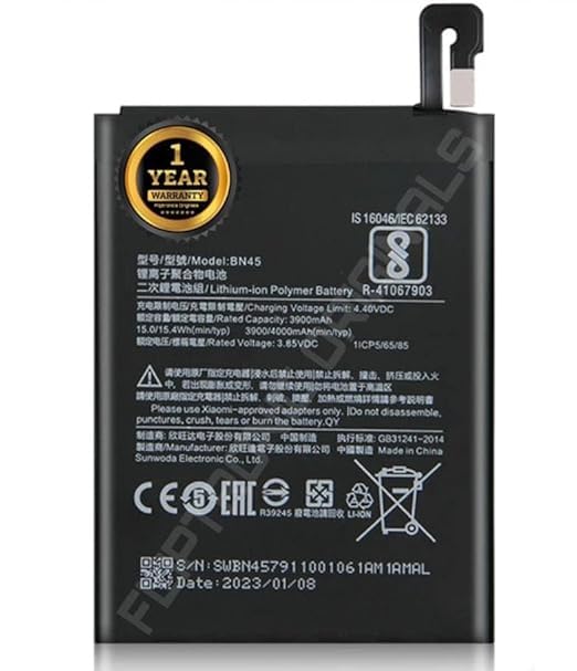 Image of BN45 Battery for Redmi Note 5 Pro MEI7S / MEI7 Battery with 1 Year Warranty** (DD54)