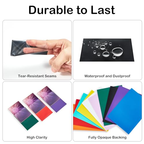 Image of 1000 Counts Card Sleeves Magic the Gathering, FOTEEMO Yugi-oh Card Sleeve Japanese Small Card Sleeves Card Protector Sleeves Protect Your Japanese Sized Trading Cards Never Tear (62 * 89mm)