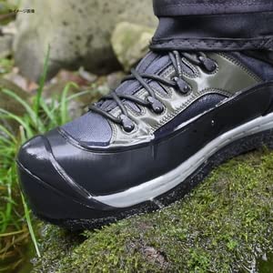 リバレイ ウェーディングシューズ 5401 RV ドレインウェーディングシューズFE LL グレー 6枚目