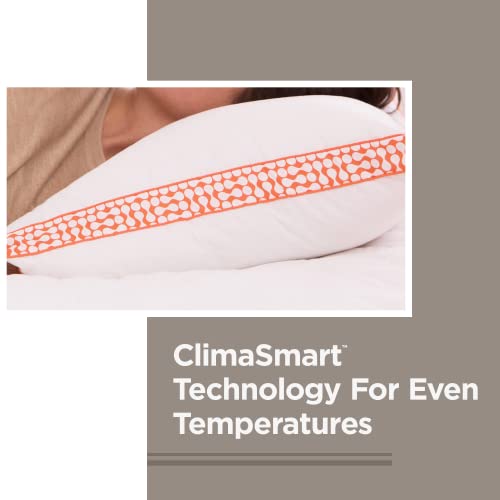 Downlite Intelli-Pedic Flex Support 3-In-1 Adjustable Pillow – Side, Back, Or Stomach Sleepers – King Size #TOP4