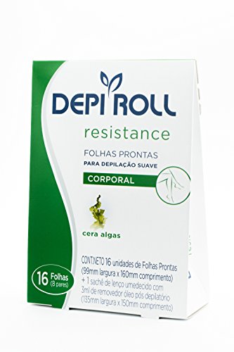 Folhas Prontas Corporal Algas 8 Pares, Depiroll