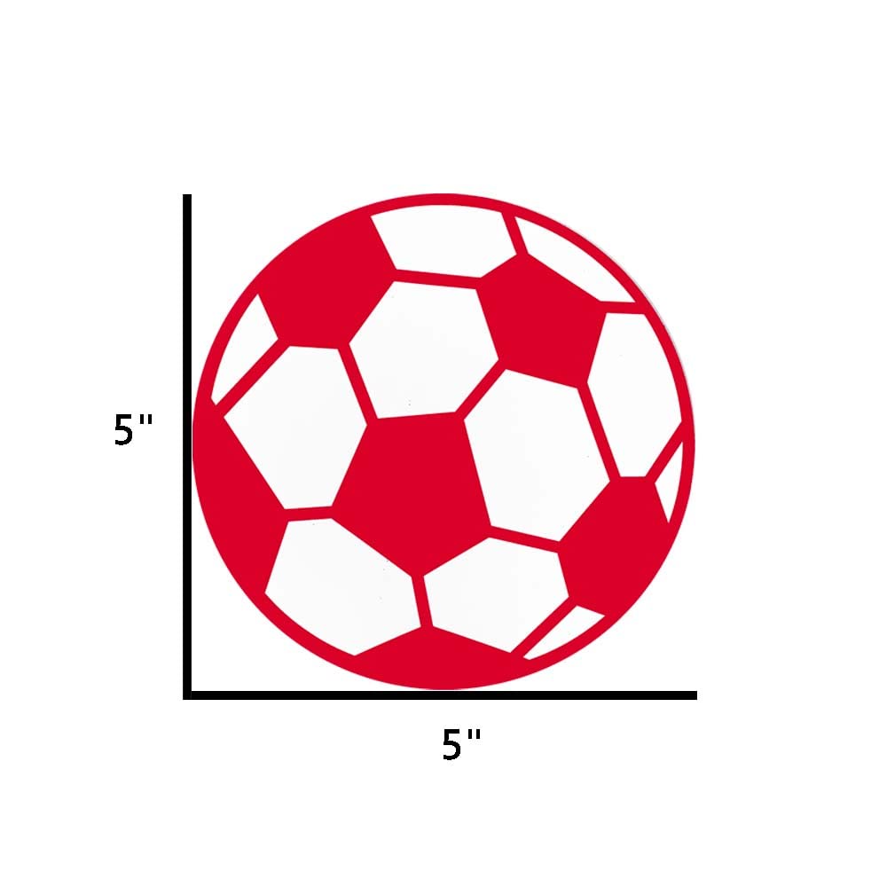 Premium Quality RWB Soccer Ball Car Magnet - Order Now - Support Store