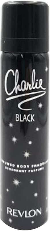 Charlie Black Body Spray Revlon 75 mL