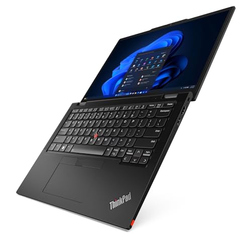 Image of Lenovo ThinkPad X13 2-in-1 Gen 5 Laptop with Intel Core Ultra 7 155U Processor, 13.3 inch WUXGA, Touch Display, 16GB RAM, 1TB SSD, Pen, 5MP RGB+IR Cam, Integrated Intel Graphics, FP Reader, and Win 11Pro