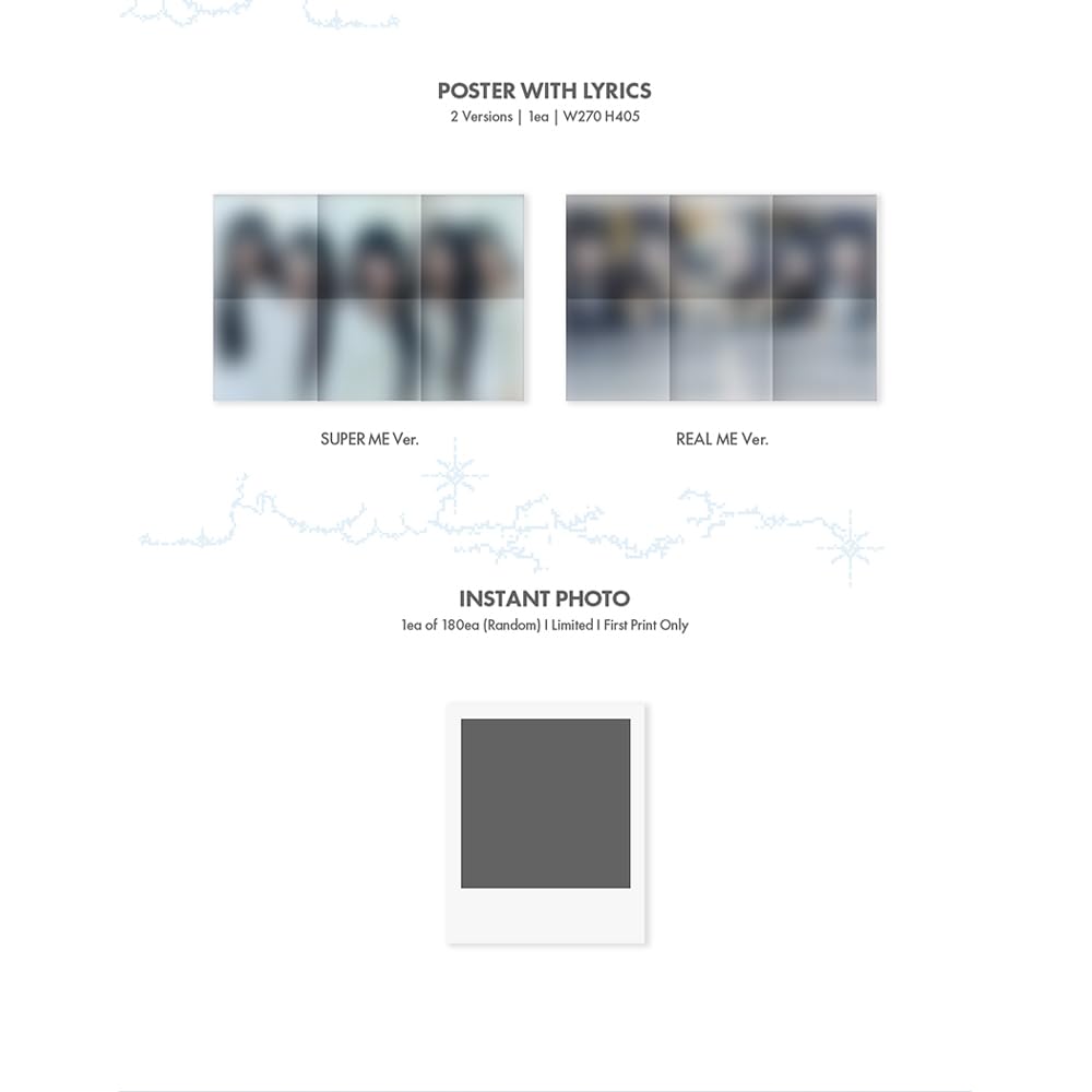 ILLIT SUPER REAL ME 2 VER SET Offizielles K-Pop-CD-Album | Mit allen Liedern von Super Real Me
