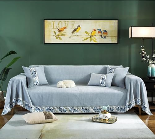 Housse de coussin en chenille pour un canapé chaleureux - 2