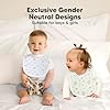 8-Pack Organic Baby Bibs for Boys, Girls - Soft Cotton Drooling and Teething Bibs for Baby Girl & Boy, Extra Absorbent, Easy To Clean & Put On for Toddler, Newborn, Infant 0-24 Months (Lunaris) #5