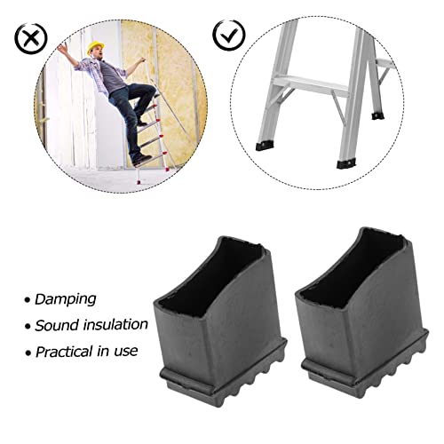 OSALADI 4 Pçs Tapete De Chão Almofadas De Pés De Móveis Protetor De Móveis Capas De Pés De Escada Ca