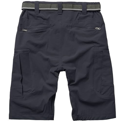  Jessie Kidden Men's Expandable Waist Lightweight Waterproof Quick Dry Cargo Shorts for Fishing and Hiking
| Jessie Kidd