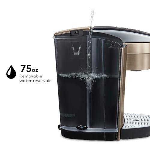 Keurig K Elite Single Serve K Cup Pod Coffee Maker Brushed Gold - image 8