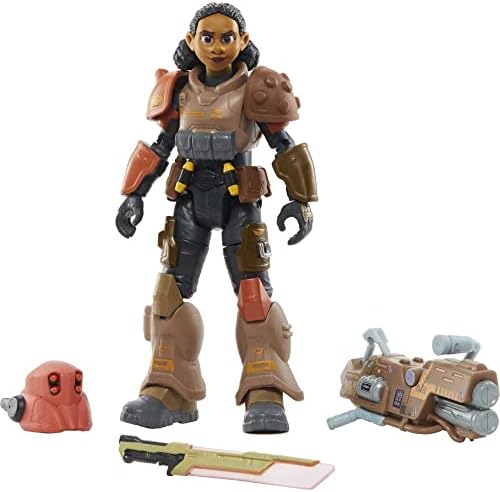 Mattel Lightyear Toys Collector Action Figure, 7-in Scale Jr Zap Patrol Izzy Hawthorne, Articulated with Accessories