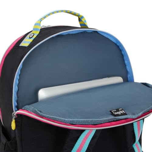 Image of Kipling Women's Seoul Extra Large Fc 17 inch Laptop Backpack, Durable, Roomy with Padded Shoulder Straps, Built-In Protective Sleeve