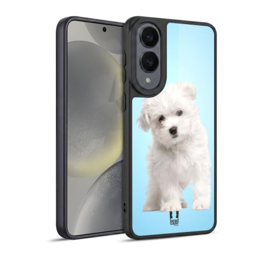 Coque Samsung S25 Edge Head Case Designs Chiot Maltais en gel