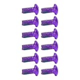 [Construcción de acero de aleación premium] Hecho a partir de acero de aleación premium, estos tornillos de rotor de disco ofrecen una resistencia sobresaliente a la corrosión y al desgaste. Ligeros pero robustos, prometen un rendimiento duradero. La capacidad de recuperación de estos pernos del rotor de freno de disco de bicicleta de acero de aleación asegura la confiabilidad en todas sus aventuras en bicicleta, ya sean senderos de montaña o calles suaves de la ciudad.