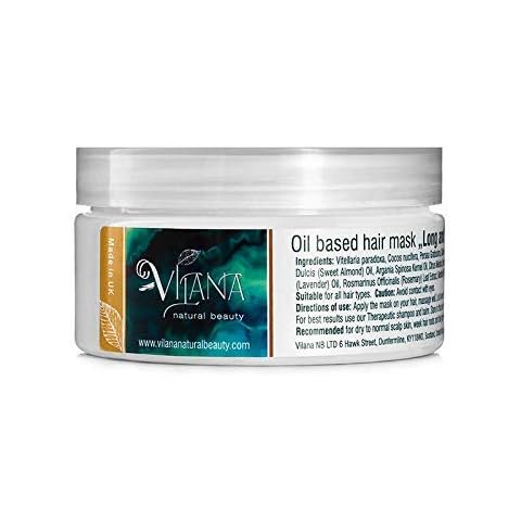 Long & Beautiful Oil Based Hair Mask | 100% Natural, Sulphate Free Mask - Suitable for Any Hair Type | Vegan Mask for Hair | Strengthening and Nourishing Hair Mask Cover