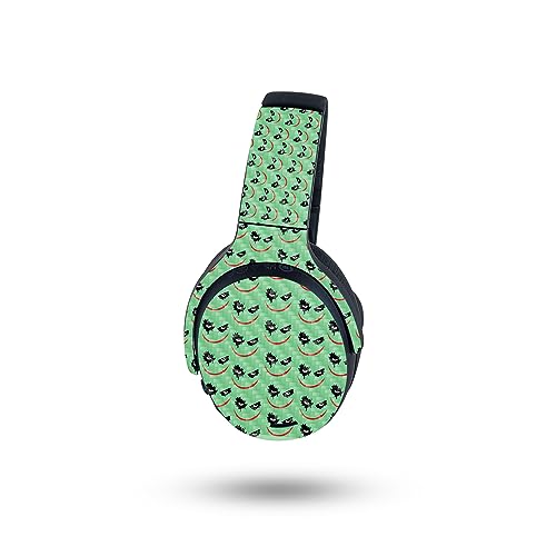 Image of MightySkins Carbon Fiber Skin Compatible with Skullcandy Crusher ANC 2 - Why So Serious | Protective, Durable Textured Carbon Fiber Finish | Easy to Apply