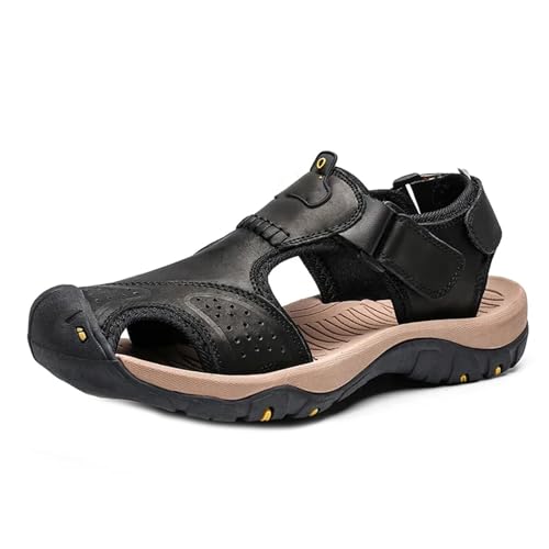 Men's Leather Sandals Summer Men's Shoes Outdoor Water Shoes