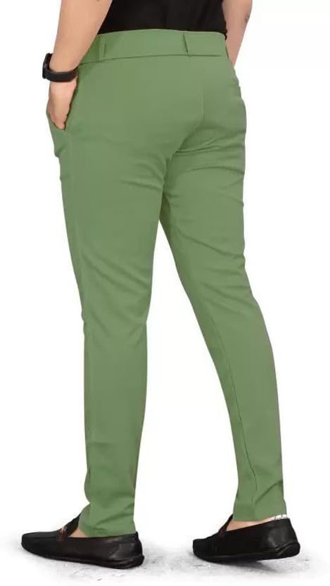 Image of Vanits Men's Slim Fit Casual Trousers Pack of 1