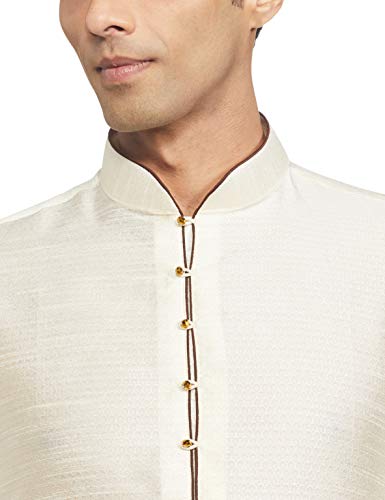 Image of Ethnix by Raymond Men's Synthetic Kurta Pyjama