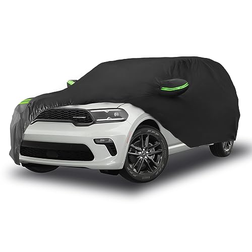 Image of Proadsy Custom Fit Car Cover for 2011-2026 Dodge Durango Waterproof Outdoor | UV-Blocking Waterproof With Soft Lining Prevents Leaks & Scratches. Perfect For Sunny, Snowy Outdoor Parking, Garage Storage