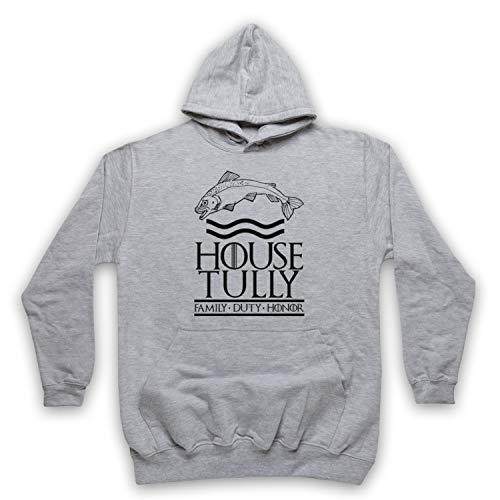 Sweat a capuche GOT Thrones House Tully vêtement serie fantastique adulte