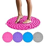 Eco Walker Multi-Purpose Foot Massage Mat with Reflexology Nodes & Magnetic Therapy, Relieve Stress, Improve Circulation, and Enhance Relaxation (Grey)