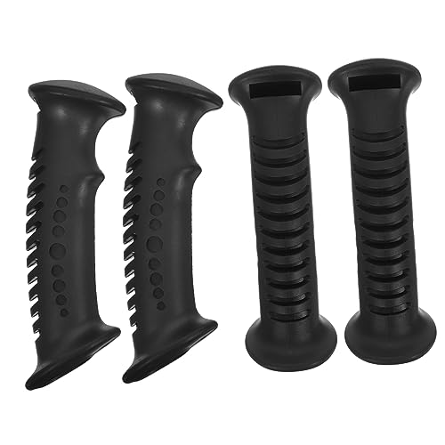 LALAFINA 4Pcs Trekking Pole Handle Cane Hand Grip Handle Hiking Pole Handle Replacement Walking Cane Hand Grip pro Tools Specialty Tools Trekking Pole Adapter Handle for ski Skiing Tool