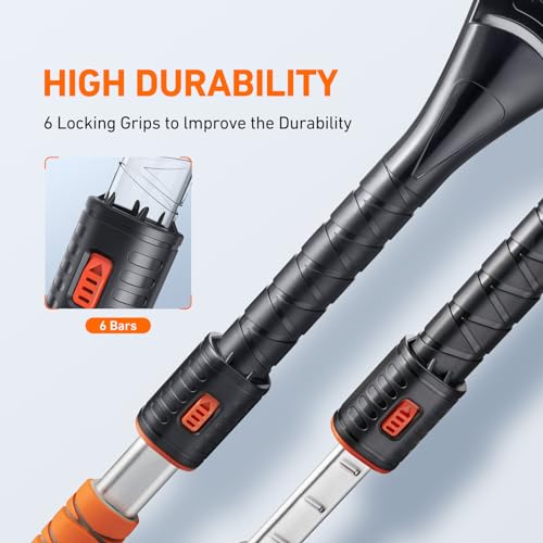 Astroai 2655 47.2 Inch Ice Scraper And Extendable Snow Brush thumb #2