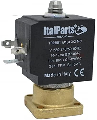 ITALPARTS Silvia Rancilio Solenoid Valve 3-Way 230 V 50/60 Hz