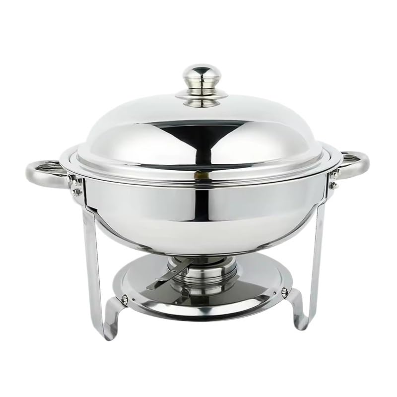 Juego de Buffet Redondo for Frotar, Acero Inoxidable buffetera