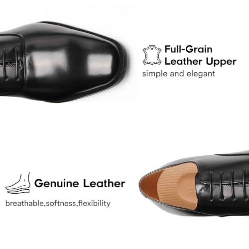 Image of CHAMARIPA Men's Oxfords Elevator Shoes Invisible Height Increasing Shoes