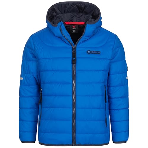 Veste mi-saison matelassée enfant fille garçon blouson léger noir Krocko