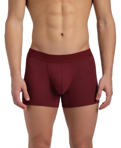 Image of Jockey LM06 Men Bamboo Cotton Elastane Stretch Breathable Mesh Trunk with StayDry Treatment