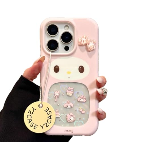 NICEHOLI iPhone 15Prop P[X TI }CfB  h~ VR \tg tH P[X Xgbvt 3D { GbW fUC sN r[Y X^[ `F[ [U[ X^CbV y X}[